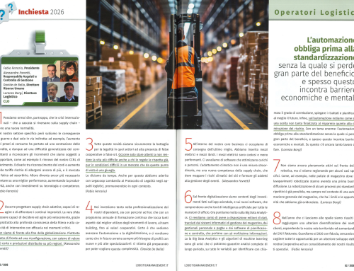 Il punto di vista di CLO nell’Inchiesta 2026 di Logistica Management